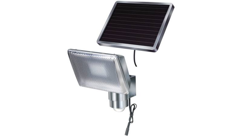 Brennenstuhl LED-Strahler SOL / LED-Leuchte für außen mit Bewegungsmelder und Solar-Panel - 1170840