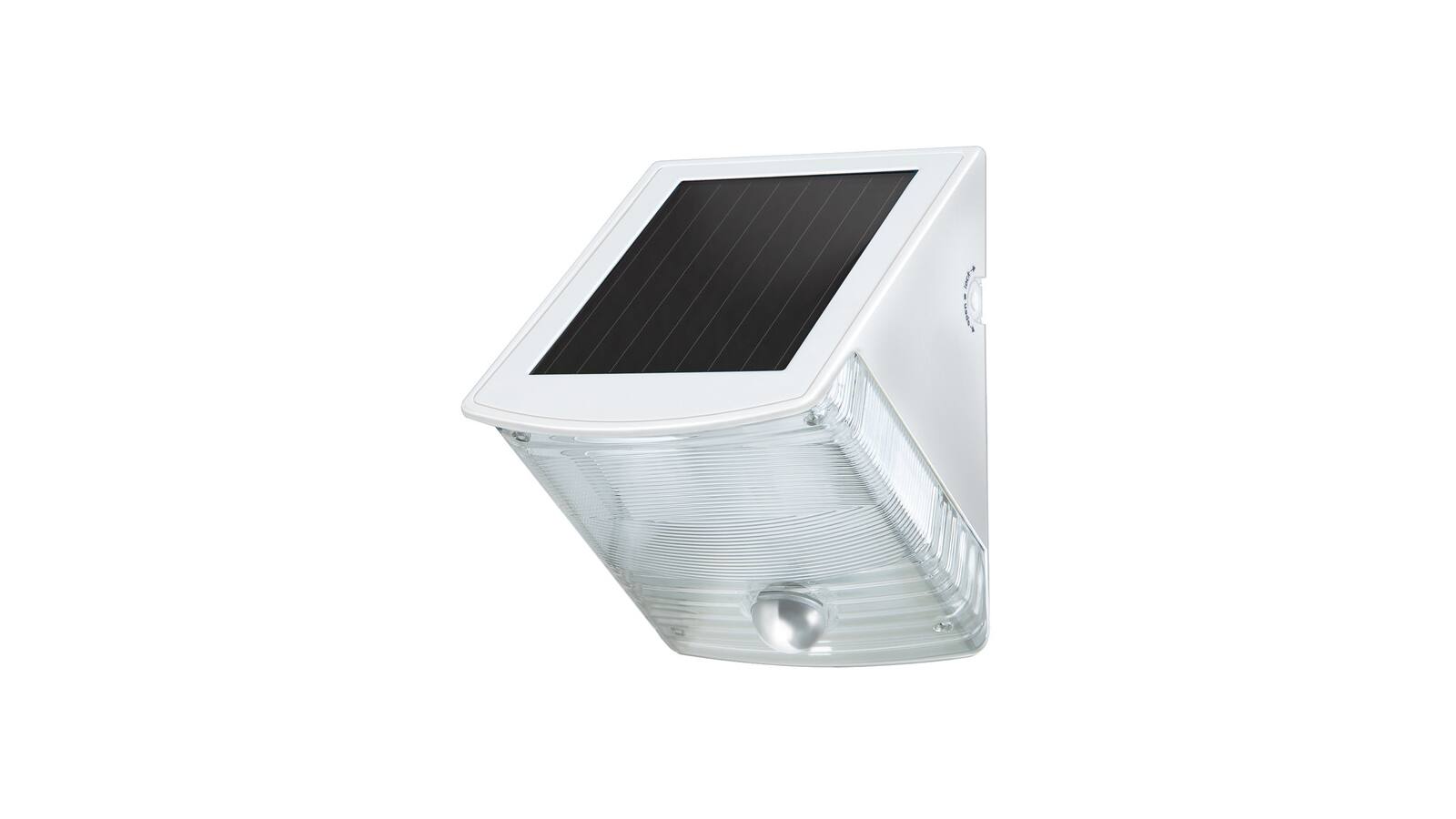 mit Solar weiss SOL 04 plus LED-Wandleuchte Bewegung Brennenstuhl