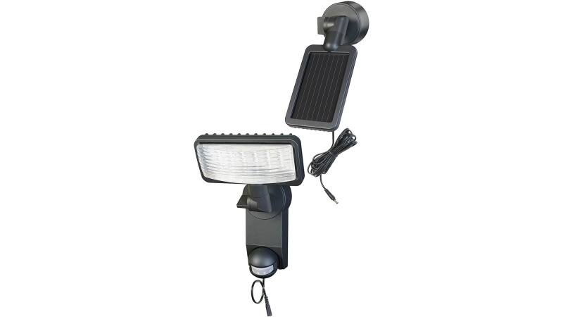 Brennenstuhl Solar LED-Leuchte Premium SOL LH0805 P1 IP44 mit Infrarot-Bewegungsmelder 8xLED 0,5W 320lm Kabellänge 4,75m Farbe Anthrazit