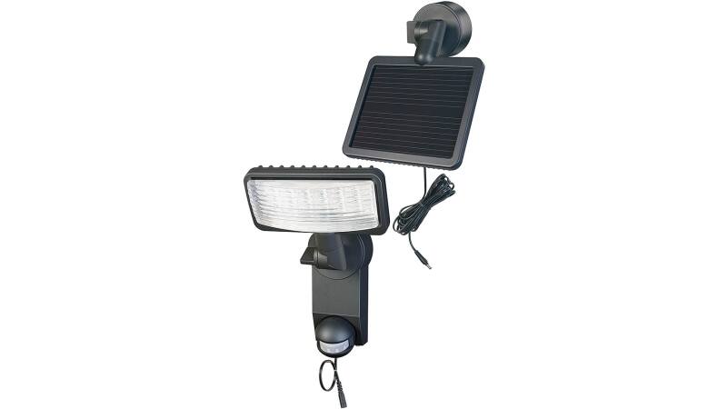 Brennenstuhl Solar LED-Leuchte Premium SOL LH0805 P2 IP44 mit Infrarot-Bewegungsmelder 8xLED 0,5W 320lm Kabellänge 4,75m Farbe Anthrazit