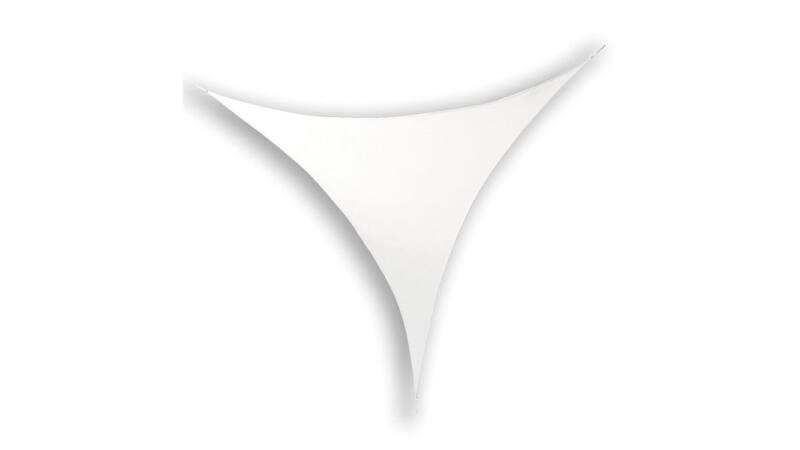 Wentex Stretch Shape Dreieck Weiß 125cm x 125cm