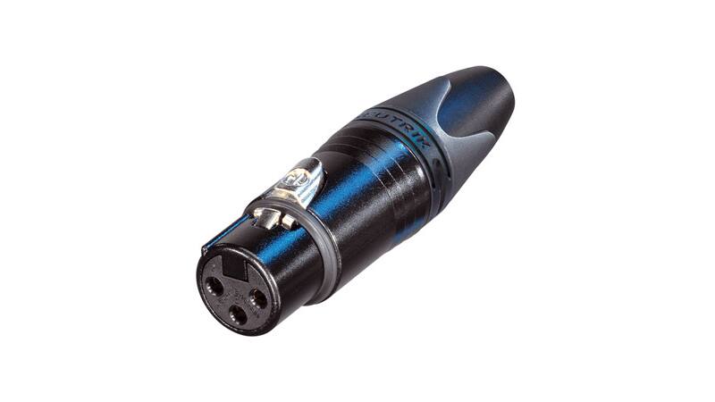 Neutrik 3-pole XLR cable socket NC3FXX-BAG