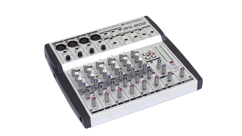 OMNITRONIC RS-802 Recording-Mixer