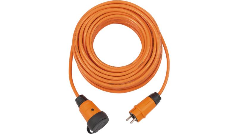 Brennenstuhl professional Verlängerungskabel IP44 mit 25m Kabel in orange - 9161250200
