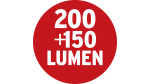 Brennenstuhl Akku LED Clipleuchte / handliche LED-Stiftleuchte mit 200+150lm, - 1175890
