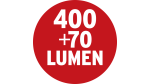 Brennenstuhl Akku LED Handleuchte SANSA 400 A / LED Werkstattlampe mit integriertem Akku - 1177370