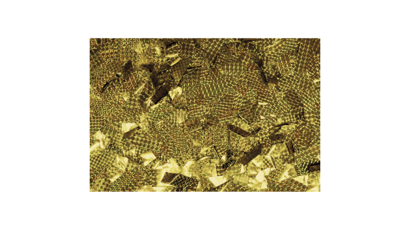 Showgear Metallic Confetti - Rectangle