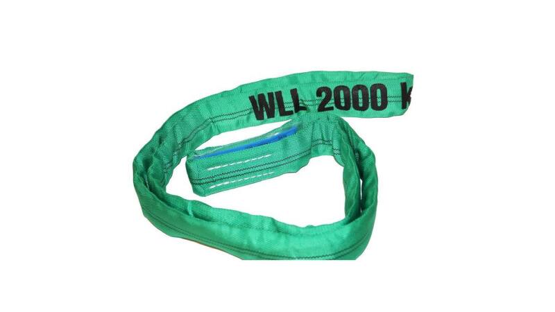 ELLER round sling 2t 2.5m circumference 5m green