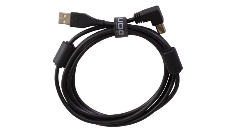 UDG Ultimate Audio Cable Angewinkelt 2m - U95005BL