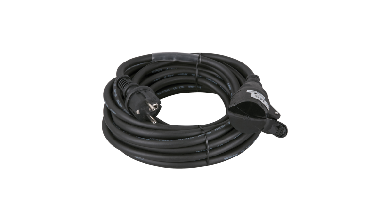 DAP Schuko to Schuko, 10 A/230 V Cable 3x 2.5 mm²