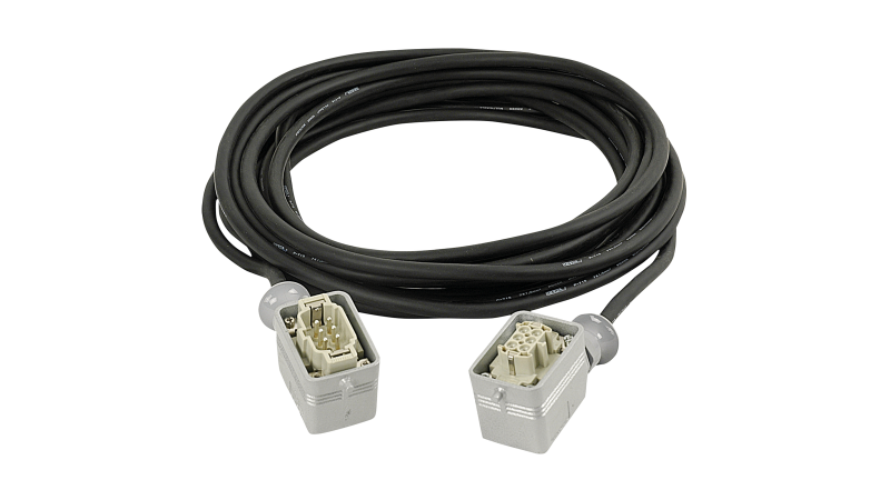 Dapcabacc Power Multicable 6-Pin Male-Female, 6 x 1.5 mm²