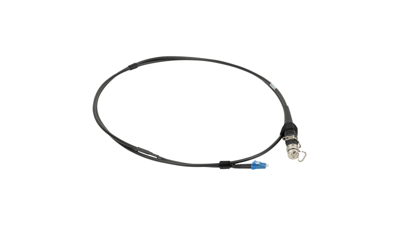 DAP Break-out Cable 2 m, Q-ODC2-F to 2x LC simplex