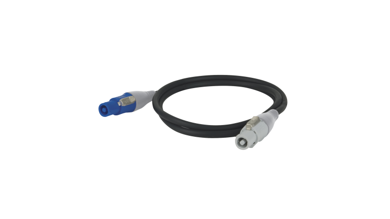 DAP Power Cable Blue/White Power Pro Connector 3x 1.5 mm²