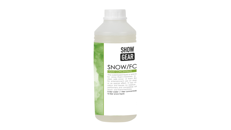 Showgear Snow/Foam Concentrate 1 litre