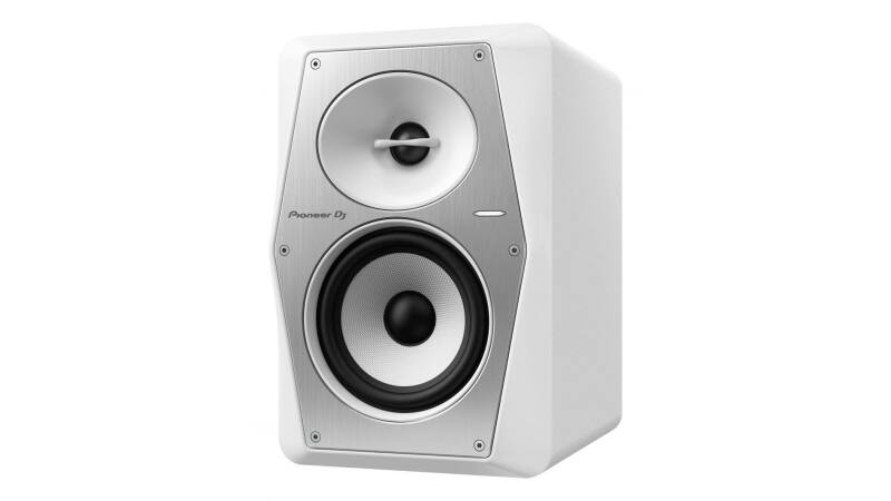 Pioneer DJ VM-50 5-Zoll Aktiv Monitor Box Weiß