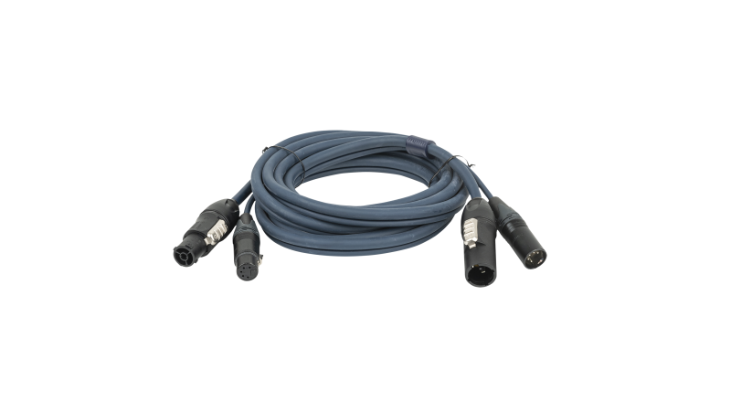 DAP FP-14 Hybrid Cable - powerCON TRUE1 & 5-pin XLR - DMX / Power