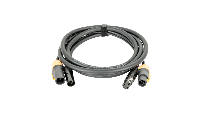DAP FP23 Hybrid Cable - Power Pro True & 5-pin XLR - DMX / Power