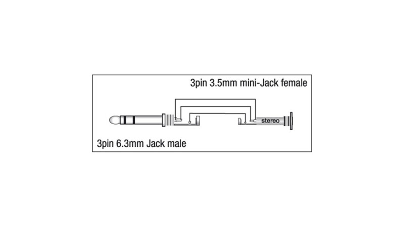 DAP XGA13 - Jack/M stereo &gt; Mini Jack/F Artikelbild 1