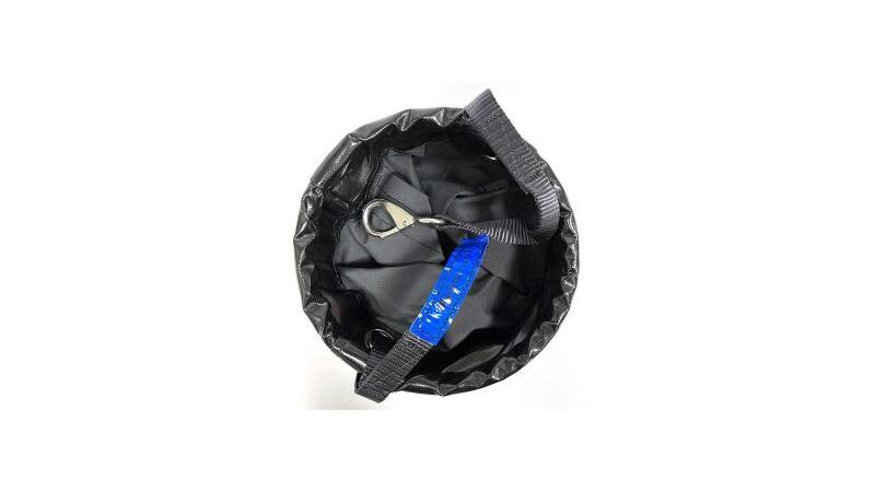 ELLER Chain bag -  Ø 17.5cm -  depth 22.5cm -  black -  hook