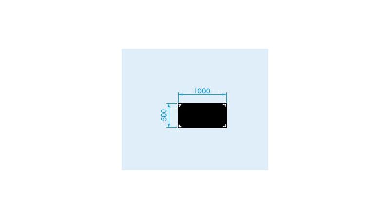 Prolyte StageDex BASICLINE B&uuml;hnenpodest 100 x 050 cm 