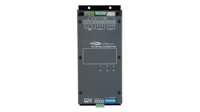 Showtec LD-RGB 3 - 3CH DMX RGB LED Dimmer Pack 