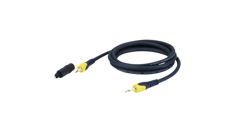 DAP FOP02 - Miniplug to Miniplug Black