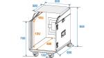 ROADINGER Spezial-Kombi-Case LS5 Laptop-Rack, 12HE