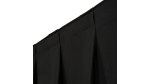 Wentex P&D Vorhang 330 x 300 cm 175 g/m² gewellt schwarz