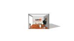 Prolyte X30L exhibition stand 10 x 6 x 3 m 2-point