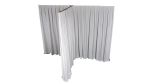 Wentex P&D Vorhang 330 x 500 cm 175 g/m² gewellt weiß